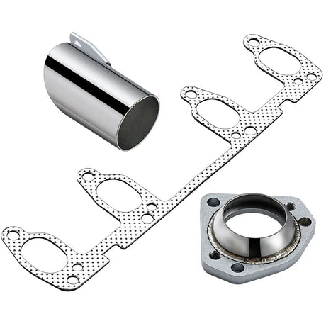 Exhaust Header for 1985-1998 VW Golf II III Mk2 Mk3 GTI Jetta 8V 1.8L 2.0L Flashark
