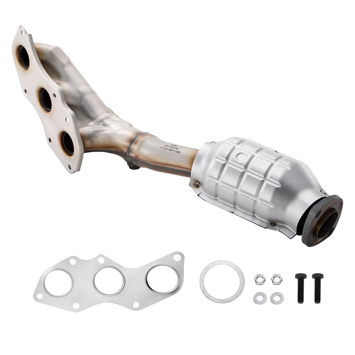 Exhaust Manifold Catalytic Converter Kit for 2006 - 2017 Lexus IS250/IS350/GS350/RC350 2.5L/3.5L V6 2PC-Direct Fit，E.P.A. Compliant Flashark