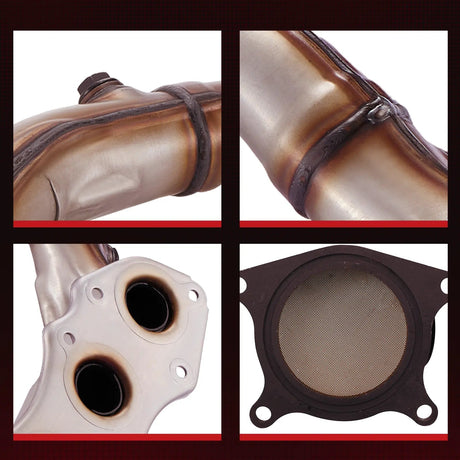 Exhaust Manifold Catalytic Converter Kit for 2006 - 2017 Lexus IS250/IS350/GS350/RC350 2.5L/3.5L V6 2PC-Direct Fit，E.P.A. Compliant Flashark