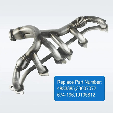 Exhaust Manifold for 1991-1999 Jeep Grand Cherokee Wrangler 4.0L Engine Dorman 674-196 Flashark
