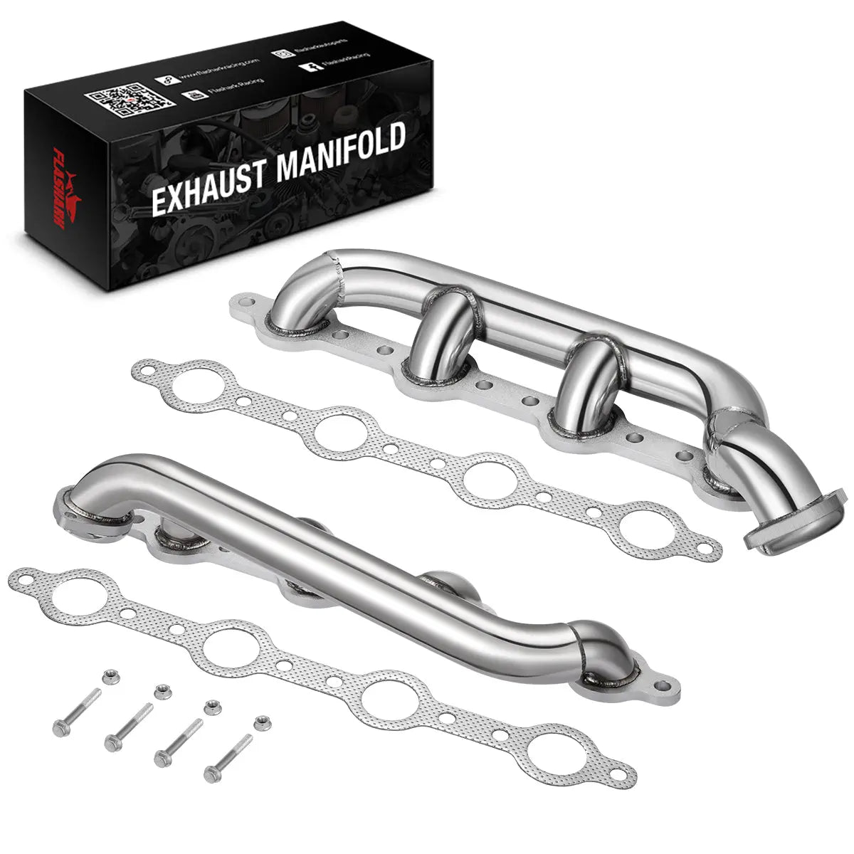 Exhaust Manifolds for 1999–2003 Ford F250 F350 F450 7.3L Powerstroke Flashark