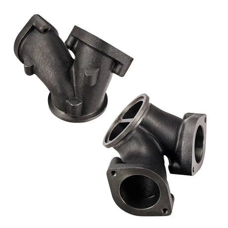 Exhaust Up-Pipe for 1999.5-2003 7.3L Ford Powerstroke Turbo Pedestal Ebp Valve 5+5 Wheel & Up Pipes Flashark