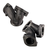 Exhaust Up-Pipe for 1999.5-2003 7.3L Ford Powerstroke Turbo Pedestal Ebp Valve 5+5 Wheel & Up Pipes