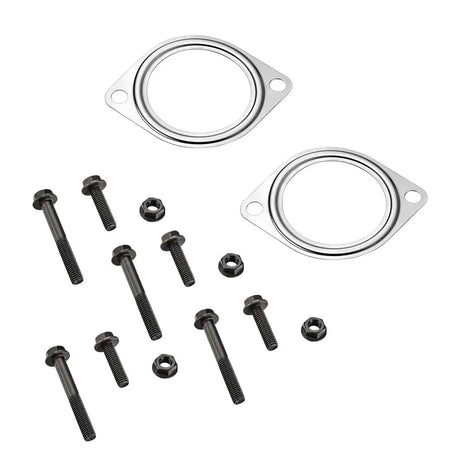 Exhaust Up-Pipe for 1999.5-2003 7.3L Ford Powerstroke Turbo Pedestal Ebp Valve 5+5 Wheel & Up Pipes Flashark