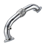 For 2008-2010 6.4L Ford Powerstroke Diesel Heavy Duty Polished Exhaust Up-Pipe