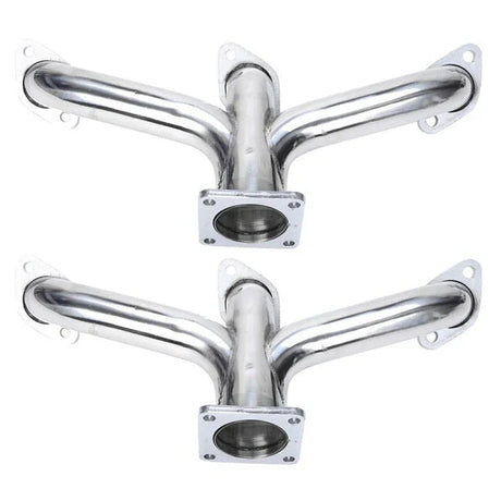 Exhaust Headers for 1932-1953 Ford Flathead V8 Pickup Truck Flashark