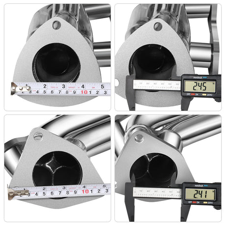 Shorty Header for 1999-2006 GMC Yukon/Sierra Chevy Avalanche/Silverado/Suburban 1500 4.8L/5.3L Flashark