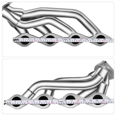 Shorty Header for 1999-2006 GMC Yukon/Sierra Chevy Avalanche/Silverado/Suburban 1500 4.8L/5.3L Flashark