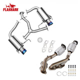 Exhaust Manifold Catalytic Converter Kit for 2006 - 2017 Lexus IS250/IS350/GS350/RC350 2.5L/3.5L V6 2PC-Direct Fit，E.P.A. Compliant Flashark