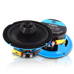 Galeforce F1-65 6.5" 100W RMS Marine Midrange Speakers w/ Bullet Tweeter (Pair) Galeforce Audio