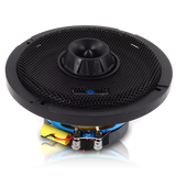 Galeforce F1-65 6.5" 100W RMS Marine Midrange Speakers w/ Bullet Tweeter (Pair) Galeforce Audio