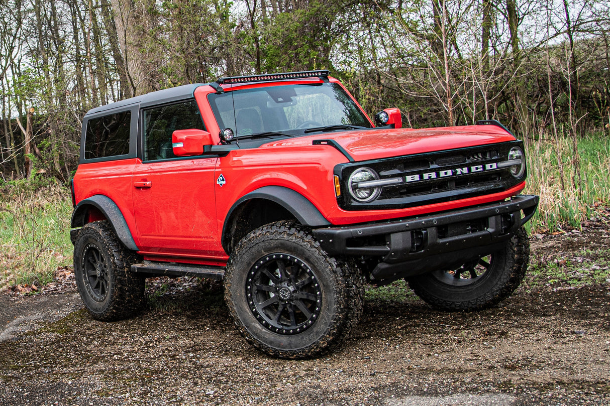 2 Inch Lift Kit | Ford Bronco (Badlands and all Sasquatch-equipped) (21-26) Zone Offroad