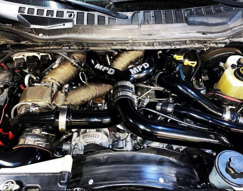 MPP 6.7L Powerstroke Upper Coolant Hose Kit Maryland Performance Products