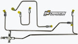 CNC Fab 4-Line Feed Fuel Line Kit - 1999-2003 Ford F-Series CNCFAB