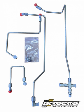 CNC Fab 4-Line Feed Fuel Line Kit - 1999-2003 Ford F-Series CNCFAB