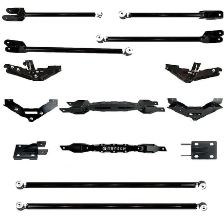 10" to 14" F250 F350 TUBE LONG ARM 4-Link Lift Upgrade for 2017-2022 Super Duty Stryker Off Road Design