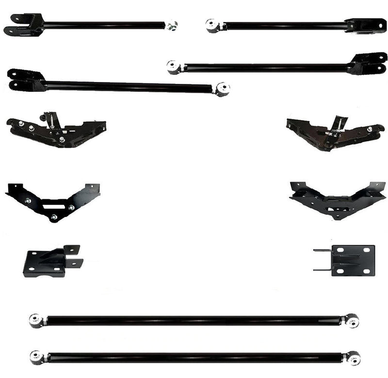 10" to 14" F250 F350 TUBE LONG ARM 4-Link Lift Upgrade for 2017-2022 Super Duty Stryker Off Road Design
