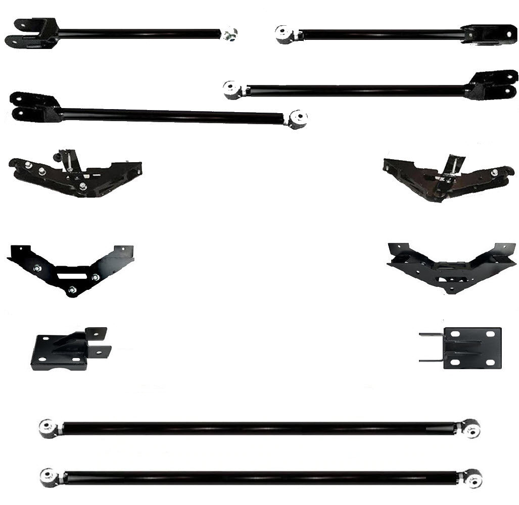 10" to 14" F250 F350 TUBE LONG ARM 4-Link Lift Upgrade for 2023 to 2026 Super Duty Stryker Off Road Design