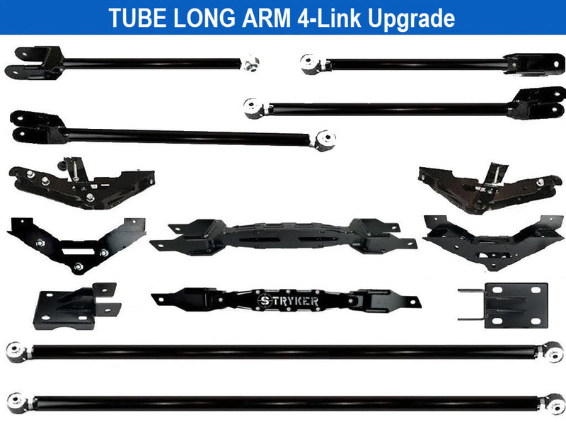 10" to 14" F250 F350 TUBE LONG ARM 4-Link Lift Upgrade for 2017-2022 Super Duty Stryker Off Road Design