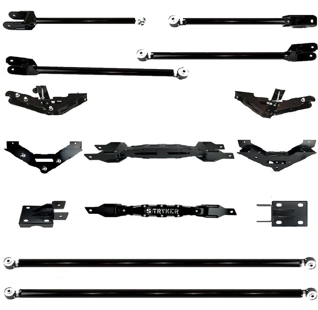 10" to 14" F450 TUBE LONG ARM 4-Link Lift Upgrade for 2017-2022 Super Duty Stryker Off Road Design