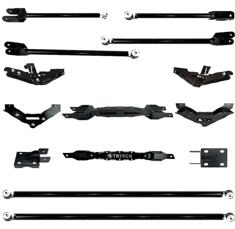 10" to 14" F250 F350 TUBE LONG ARM 4-Link Lift Upgrade for 2011-2016 Super Duty Stryker Off Road Design