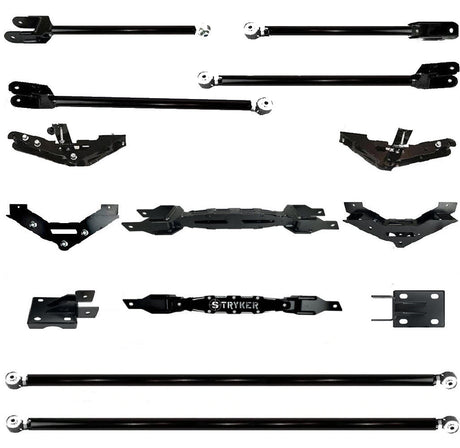10" to 14" F250 F350 TUBE LONG ARM 4-Link Lift Upgrade for 2023 to 2026 Super Duty Stryker Off Road Design