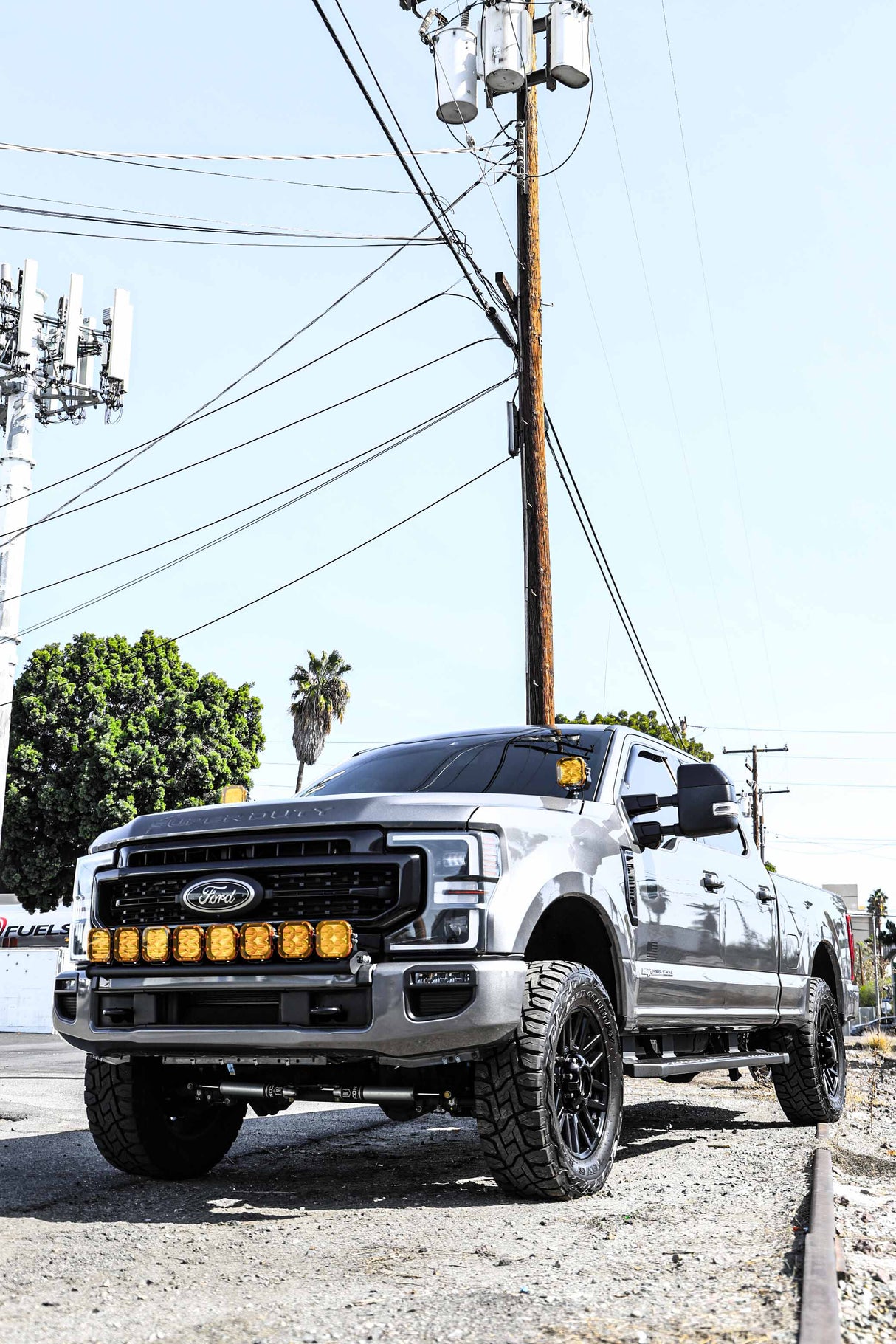 2011+ F250 / F350 Superduty 8 Light Bumper Mount Kit GGLighting