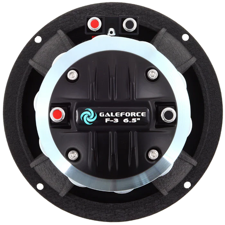 Galeforce F3-65 6.5" 400W RMS Marine Midrange Speakers with Built-in Horn (Single) Galeforce Audio
