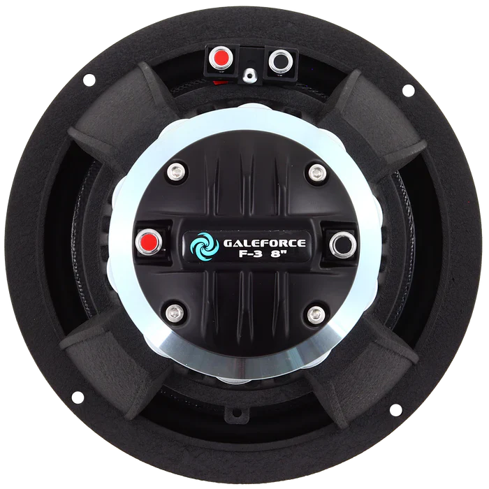 Galeforce F3-8 8" 400W RMS Marine Speaker with Built-in Horn (Single) Galeforce Audio