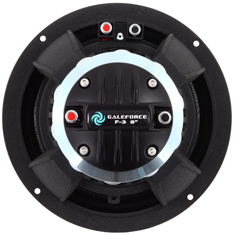 Galeforce F3-8 8" 400W RMS Marine Speaker with Built-in Horn (Single) Galeforce Audio