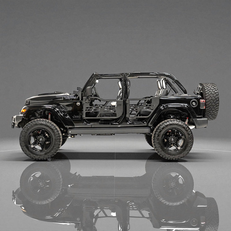Jeep Wrangler Pipe Doors 2018-2026
