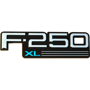 F-250 XL Name Plate - 1992-1997 Ford F-Series Dennis Carpenter