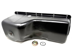 F4TZ6675AAA OE Engine Oil Pan, 1994-1996 Ford 7.3L Powerstroke Ford OEM
