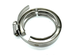F4TZ8287B OE Turbo Outlet V Band Clamp, 1994-1997 7.3L Powerstroke Ford OEM