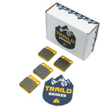 Yamaha Kodiak 450 2018-2026 Ceramic Brake Pad Set Traild