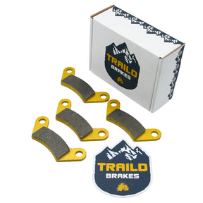 Cushman Hauler, Refesher, Shuttle, Titan XD  2009-2025 Ceramic Brake Pad Set Traild