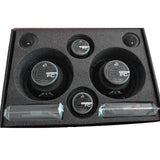 Massive audio FC6.3 - 6.5" High Quality 3-Way 150 Watts RMS Component Speaker Kit
