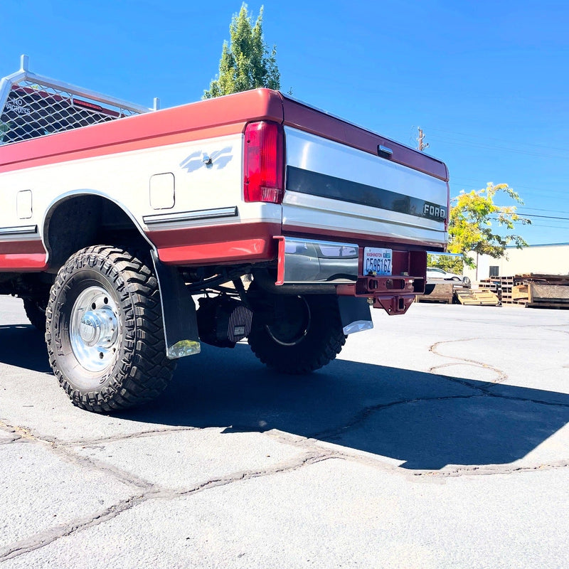 Reunel Extreme Duty Full Replacement Rear Bumper - 1992-1997 Ford F-series & Bronco