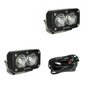 Baja Designs S2 Pro Black LED Auxiliary Light Pod Pair Baja Designs