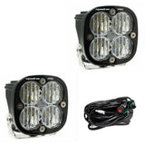 Baja Designs Squadron Pro Black LED Auxiliary Light Pod Pair Baja Designs