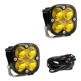 Baja Designs Squadron Pro Black LED Auxiliary Light Pod Pair Baja Designs