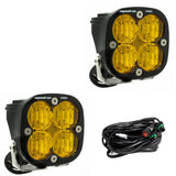 Baja Designs Squadron Pro Black LED Auxiliary Light Pod Pair Baja Designs