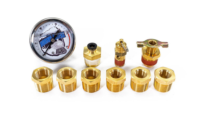 12-Gallon Triple Compressor Fitting Kit