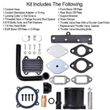 EGR Delete Kit For 2013-2018 Dodge Ram 2500/3500 6.7L Cummins Diesel Plate Cooler & Throttle Valve