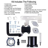 For 2010-2014 6.7L Dodge Ram Cummins EGR Throttle Valve Cooler Delete Kit Flashark