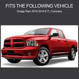 For 2010-2014 6.7L Dodge Ram Cummins EGR Throttle Valve Cooler Delete Kit Flashark