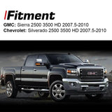 For 2007.5-2010 6.6L Chevy Silverado GMC Sierra Duramax LMM Diesel EGR Delete Kit (Upgraded) Flashark