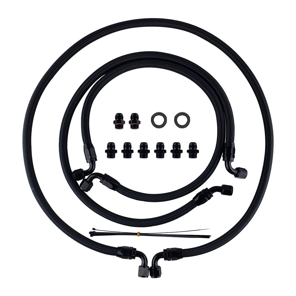 2006-2010 6.6L Chevrolet/GMC Duramax LLY/LBZ/LMM Performance Transmission Cooler Line Upgraded Kit Flashark