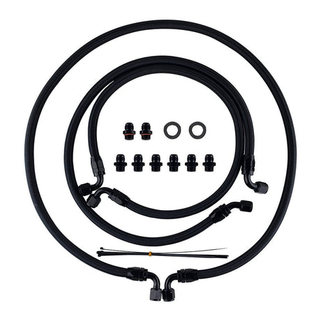 2006-2010 6.6L Chevrolet/GMC Duramax LLY/LBZ/LMM Performance Transmission Cooler Line Upgraded Kit Flashark