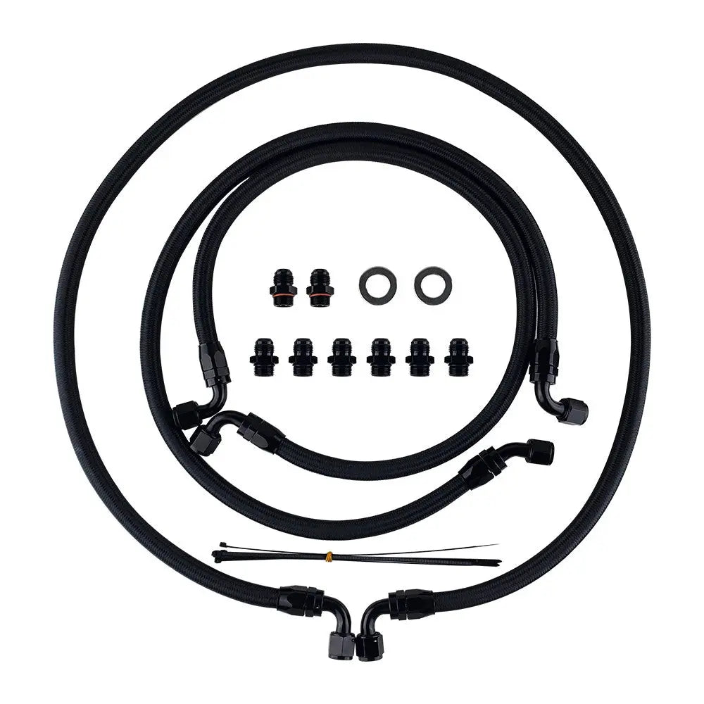 2006-2010 6.6L Chevrolet/GMC Duramax LLY/LBZ/LMM Performance Transmission Cooler Line Upgraded Kit